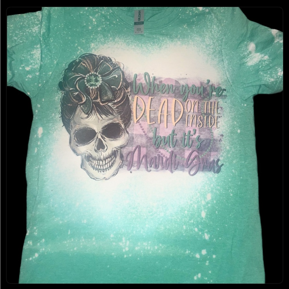 Bleached tee